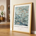 Πόστερ VAN GOGH - ALMOND BLOSSOM PASTEL BLUE