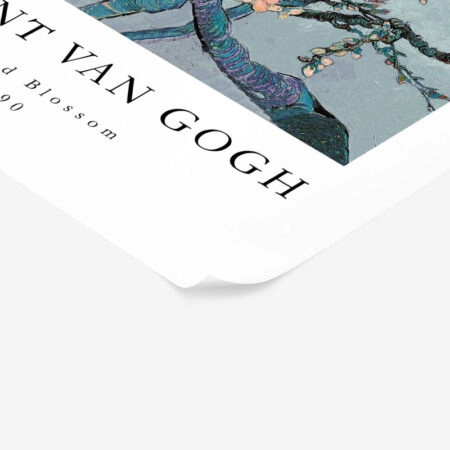 Πόστερ VAN GOGH - ALMOND BLOSSOM PASTEL BLUE - Posters Sticky 2
