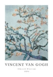 Πόστερ VAN GOGH - ALMOND BLOSSOM PASTEL BLUE
