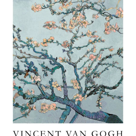 Πόστερ VAN GOGH - ALMOND BLOSSOM PASTEL BLUE - Posters Sticky 3