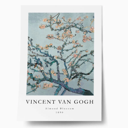 Πόστερ VAN GOGH - ALMOND BLOSSOM PASTEL BLUE - Posters Sticky 1