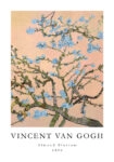 Πόστερ VAN GOGH - ALMOND BLOSSOM PASTEL PEACH