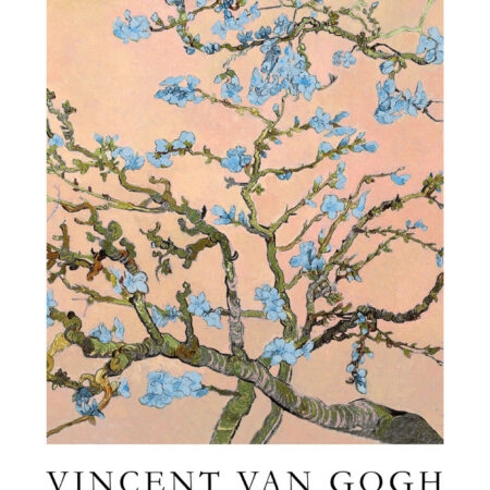 Πόστερ VAN GOGH - ALMOND BLOSSOM PASTEL PEACH - Διασημοι Ζωγραφοι Sticky 3