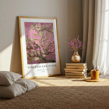 Πόστερ VAN GOGH - ALMOND BLOSSOM PINK