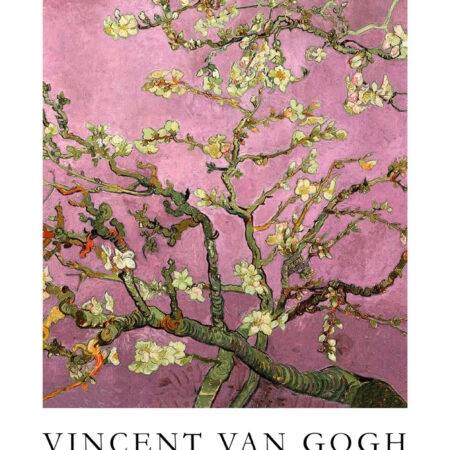 Πόστερ VAN GOGH - ALMOND BLOSSOM PINK - Διασημοι Ζωγραφοι Sticky 3