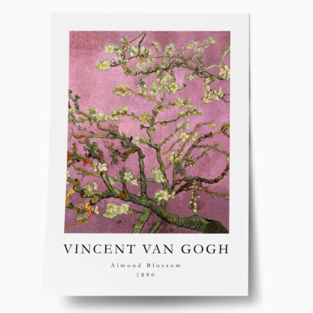Πόστερ VAN GOGH - ALMOND BLOSSOM PINK - Διασημοι Ζωγραφοι Sticky 1