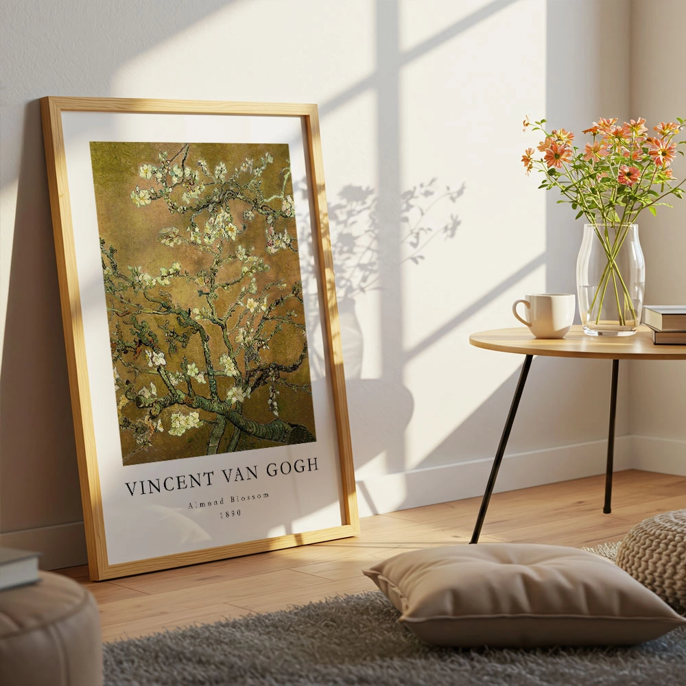 Πόστερ VAN GOGH - ALMOND BLOSSOM YELLOW