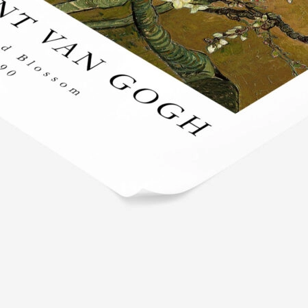 Πόστερ VAN GOGH - ALMOND BLOSSOM YELLOW - Διασημοι Ζωγραφοι Sticky 2