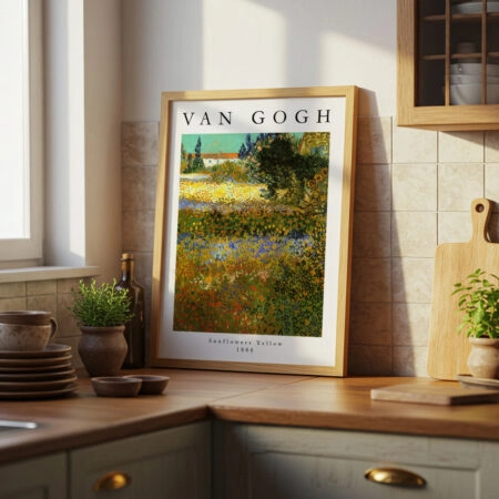 Πόστερ VAN GOGH - GARDEN IN BLOOM ARLES