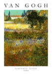 Πόστερ VAN GOGH - GARDEN IN BLOOM ARLES