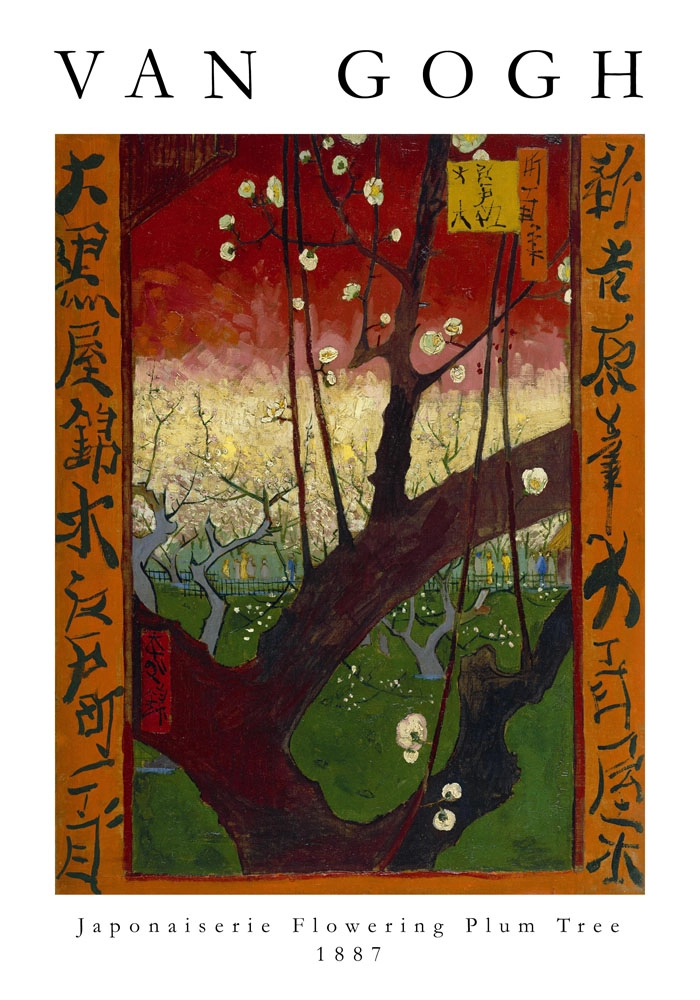 Πόστερ VAN GOGH - JAPONAISERIE FLOWERING PLUM TREE
