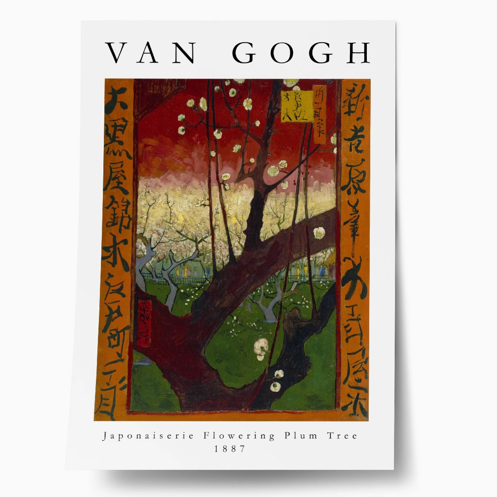 Πόστερ VAN GOGH - JAPONAISERIE FLOWERING PLUM TREE