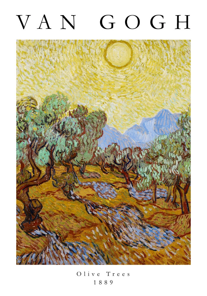 Πόστερ VAN GOGH - OLIVE TREES
