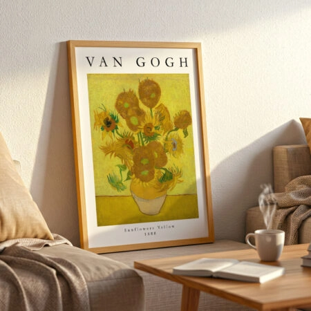 Πόστερ VAN GOGH - SUNFLOWERS YELLOW