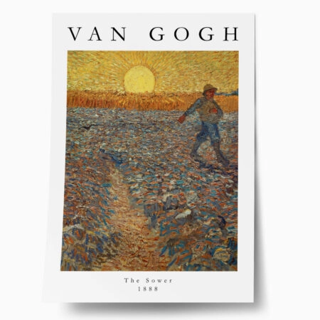 Πόστερ VAN GOGH - THE SOWER - Διασημοι Ζωγραφοι Sticky 1