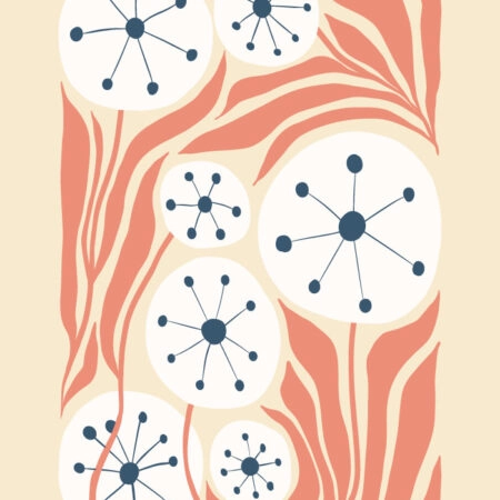 Πόστερ WHITE AND PINK FLOWERS - Botanical - Λουλούδια Sticky 3