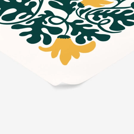 Πόστερ YELLOW AND GREEN FLOWERS - Botanical - Λουλούδια Sticky 2