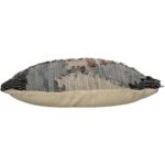 Μαξιλάρι Γκρι Δέρμα 30x50cm