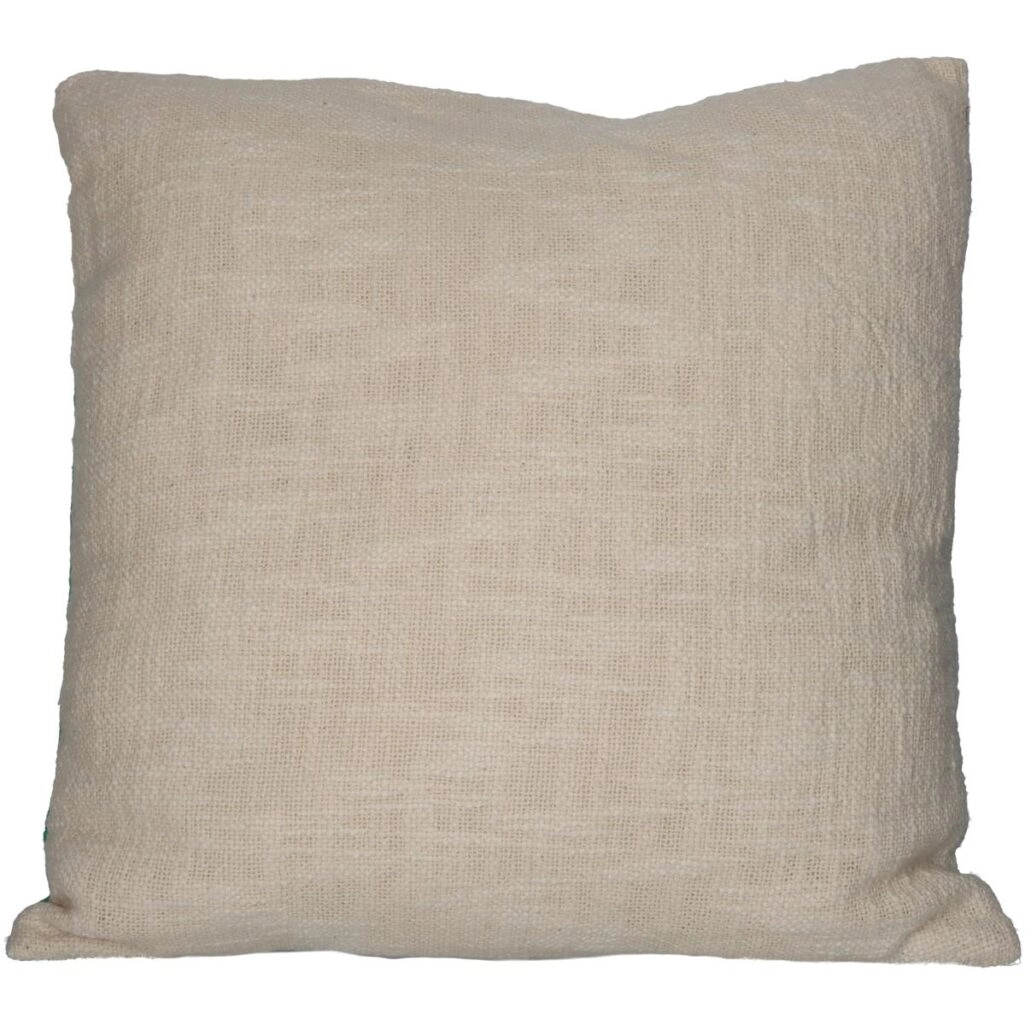 Μαξιλάρι Dip Dye Πράσινο Βαμβακερό 45x45cm