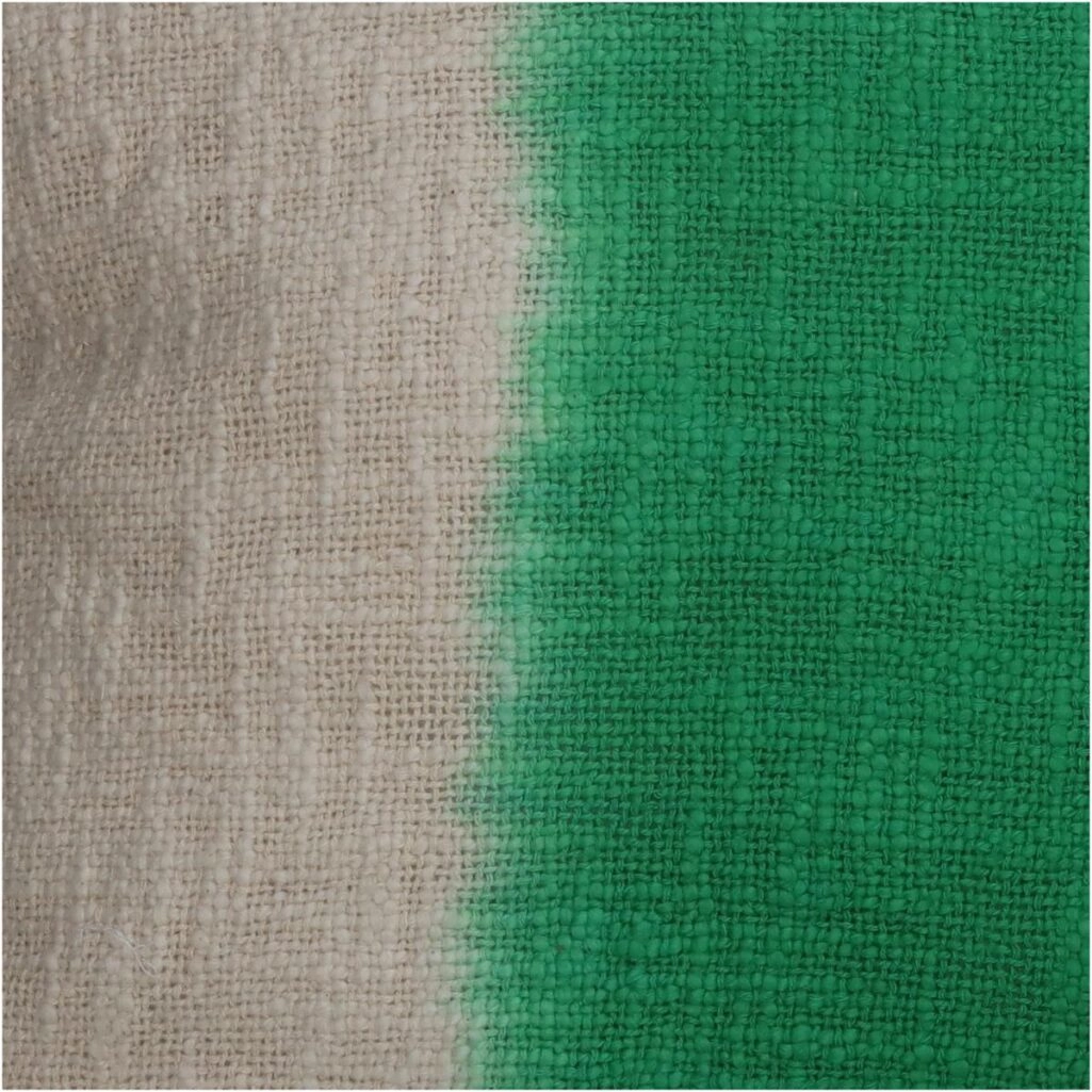 Μαξιλάρι Dip Dye Πράσινο Βαμβακερό 45x45cm