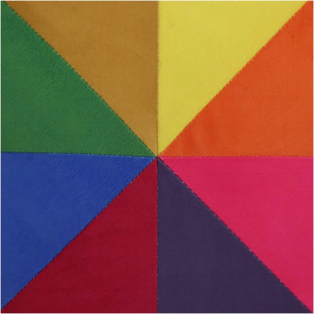 Μαξιλάρι Πολύχρωμο Βελούδο 45x45cm