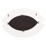 ΚΑΘΡΕΠΤΗΣ ΤΟΙΧΟΥ ΣΕΙΡΑ SANTORINI HM4529 MDF ΥΠΟΛΕΥΚΟ-ΔΙΑΚΟΣΜΗΣΗ ΣΕ ΜΠΕΖ 81x1,8x54Υεκ.