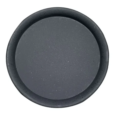 ΠΙΑΤΟ FIBER CLAY ΑΝΘΡΑΚΙ ΓΡΑΝΙΤΗ ΣΤΡΟΓΓΥΛΟ ΓΙΑ ΚΑΣΠΩ - Φ52.5x4.5cm - Κασπω Sticky 1