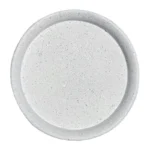 ΠΙΑΤΟ FIBER CLAY ΛΕΥΚΟ ΓΡΑΝΙΤΗ ΣΤΡΟΓΓΥΛΟ ΓΙΑ ΚΑΣΠΩ - Φ40x3.5cm