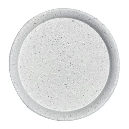 ΠΙΑΤΟ FIBER CLAY ΛΕΥΚΟ ΓΡΑΝΙΤΗ ΣΤΡΟΓΓΥΛΟ ΓΙΑ ΚΑΣΠΩ - Φ40x3.5cm - Κασπω Sticky 1