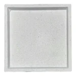 ΠΙΑΤΟ FIBER CLAY ΛΕΥΚΟ ΓΡΑΝΙΤΗ ΤΕΤΡΑΓΩΝΟ ΓΙΑ ΚΑΣΠΩ - 45x45x4cm