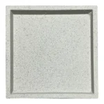ΠΙΑΤΟ FIBER CLAY ΜΠΕΖ-ΓΡΑΝΙΤΗ ΤΕΤΡΑΓΩΝΟ ΓΙΑ ΚΑΣΠΩ - 40.5x40.5x4cm