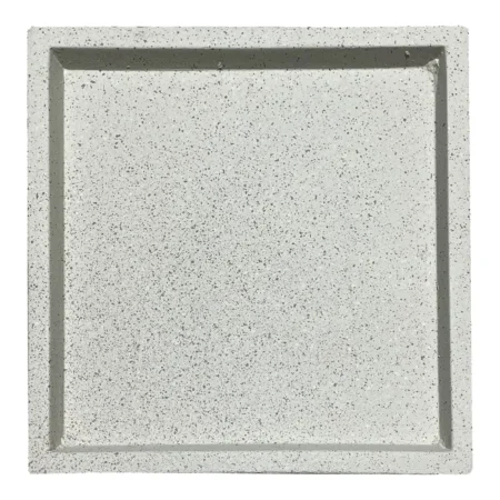 ΠΙΑΤΟ FIBER CLAY ΜΠΕΖ-ΓΡΑΝΙΤΗ ΤΕΤΡΑΓΩΝΟ ΓΙΑ ΚΑΣΠΩ - 45x45x4cm - Κασπω Sticky 1