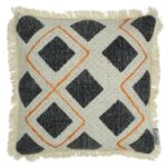 Μαξιλάρι Μαύρο Βαμβακερό 45x45cm