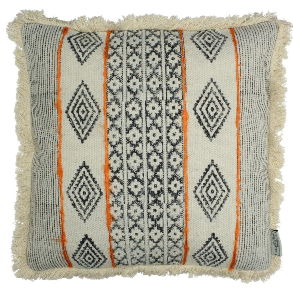 Μαξιλάρι Μαύρο Βαμβακερό 45x45cm