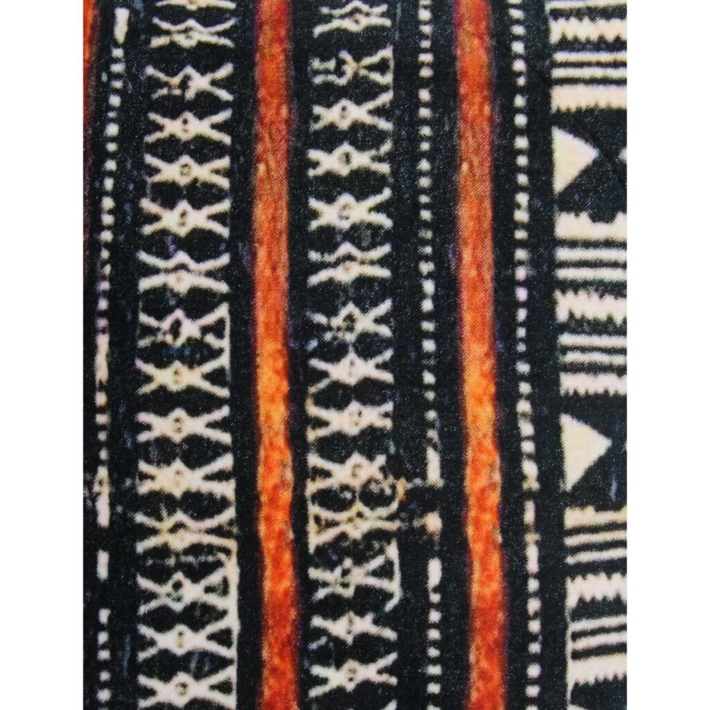 Μαξιλάρι Tribal Μαύρο Βελούδο 45x45cm