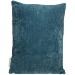 Μαξιλάρι Vintage Μπλε Βελούδο 45x45cm