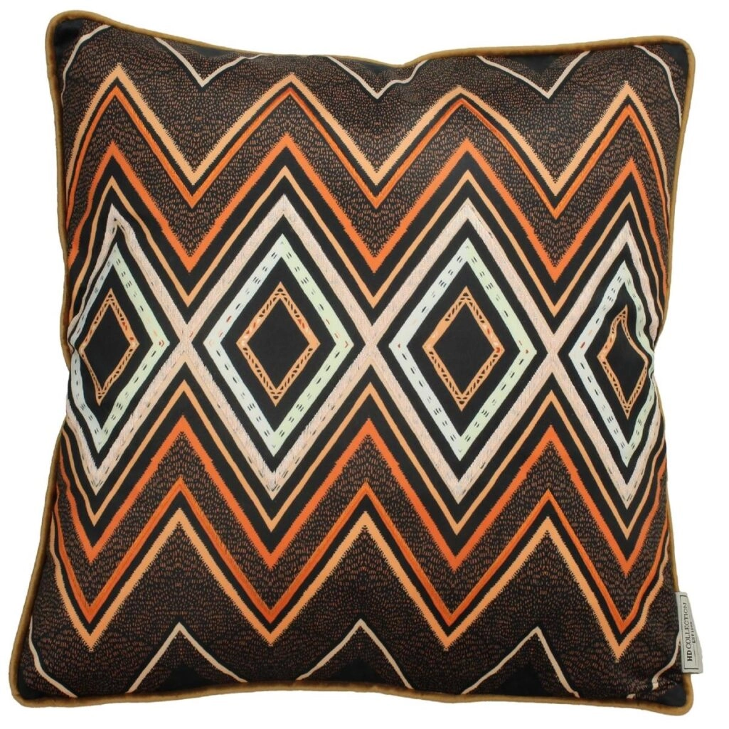 Μαξιλάρι Tribal Φυσικό Βελούδο 45x45cm