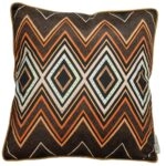 Μαξιλάρι Tribal Φυσικό Βελούδο 45x45cm