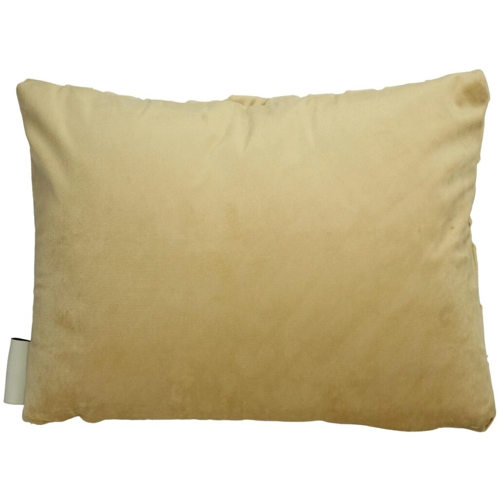 Μαξιλάρι Μπεζ Βελούδο 30x50cm
