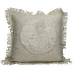 Μαξιλάρι Κύκλος Ιβουάρ Βαμβακερό 45x45cm