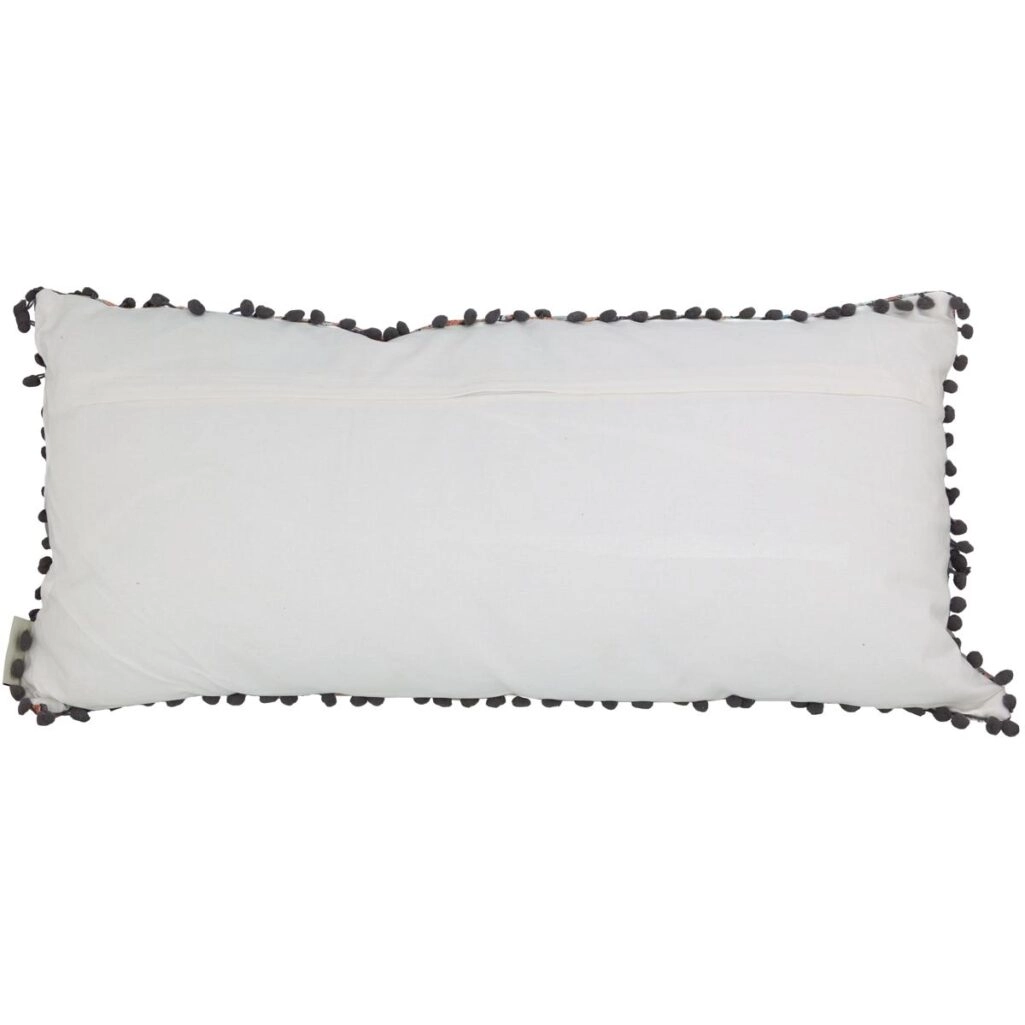 Μαξιλάρι Vintage Πορτοκαλί Βαμβακερό 35x70cm