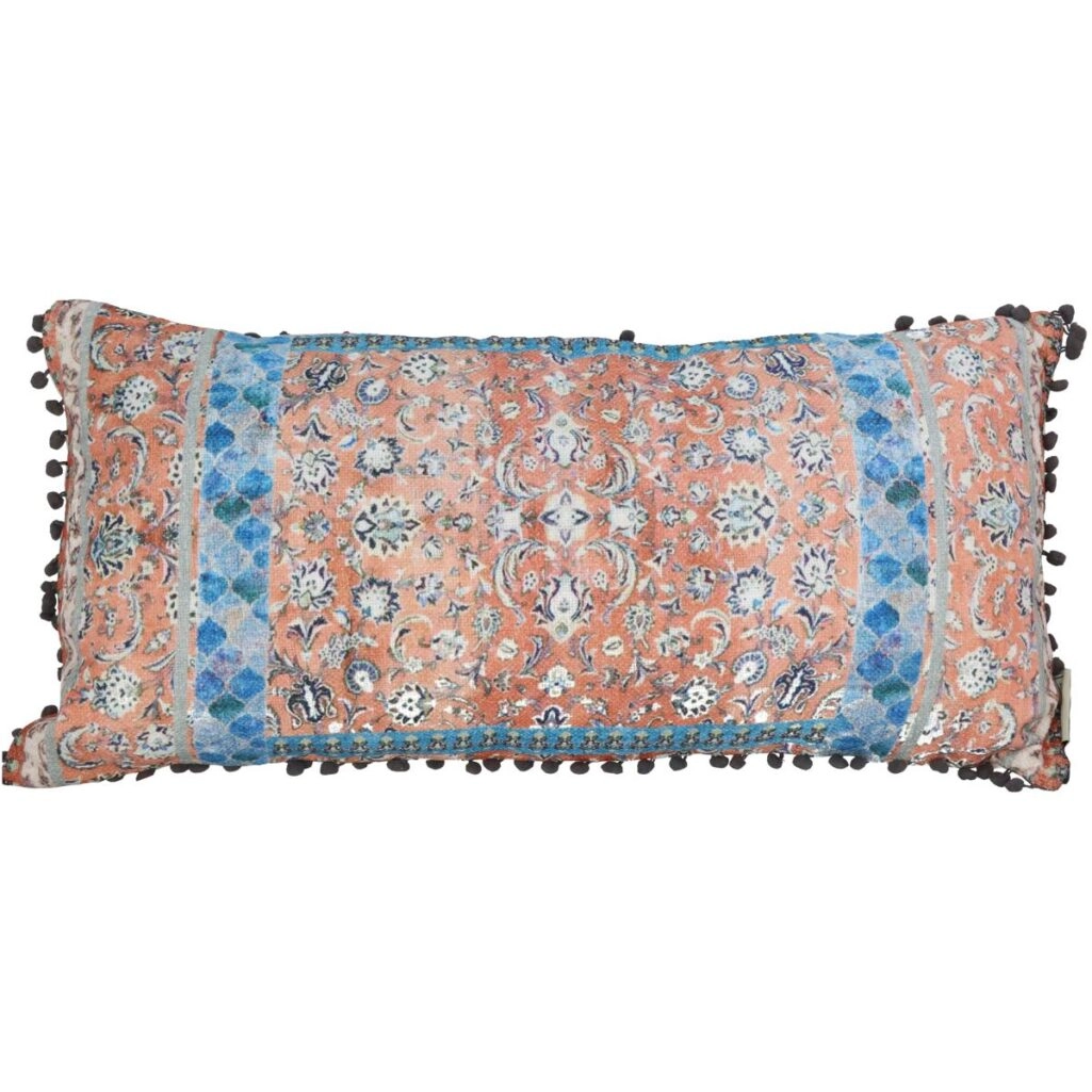 Μαξιλάρι Vintage Πορτοκαλί Βαμβακερό 35x70cm