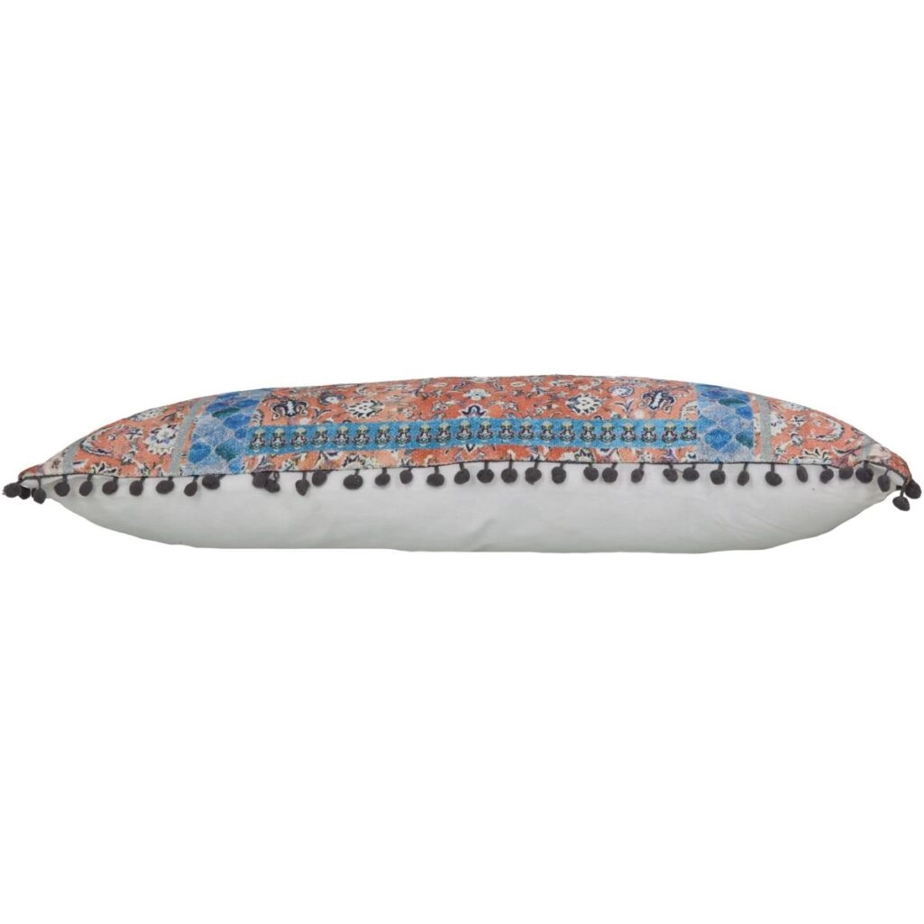 Μαξιλάρι Vintage Πορτοκαλί Βαμβακερό 35x70cm