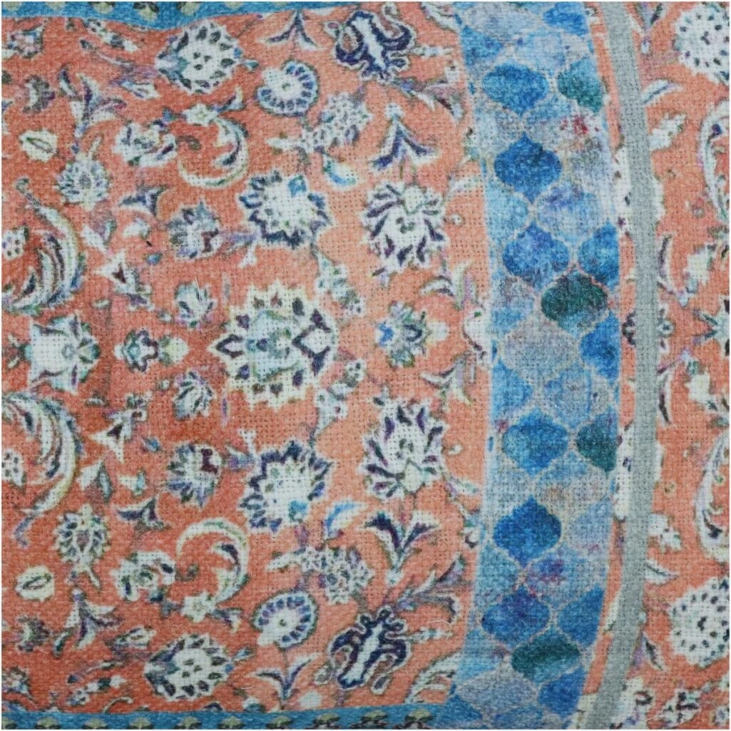 Μαξιλάρι Vintage Πορτοκαλί Βαμβακερό 35x70cm