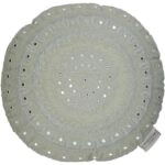 Μαξιλάρι Καθρέπτης Εκρού Βαμβακερό 37x37cm