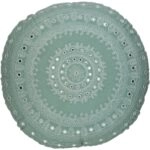 Μαξιλάρι Καθρέπτης Μπλε Βαμβακερό 37x37cm