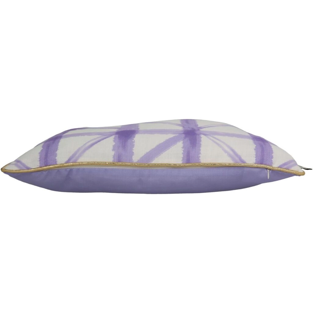 Μαξιλάρι Με Σχέδιο Λιλά Polyester 45x45cm