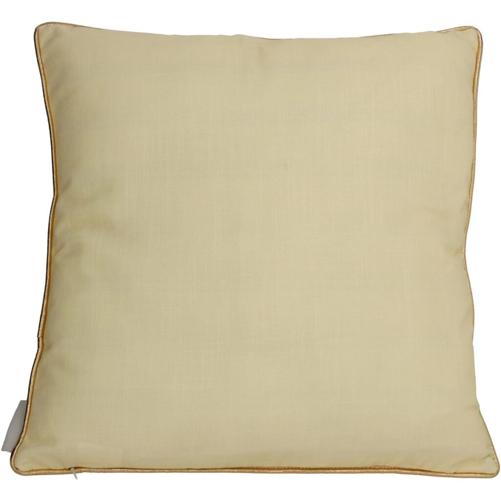 Μαξιλάρι Με Σχέδιο Κίτρινο Polyester 45x45cm