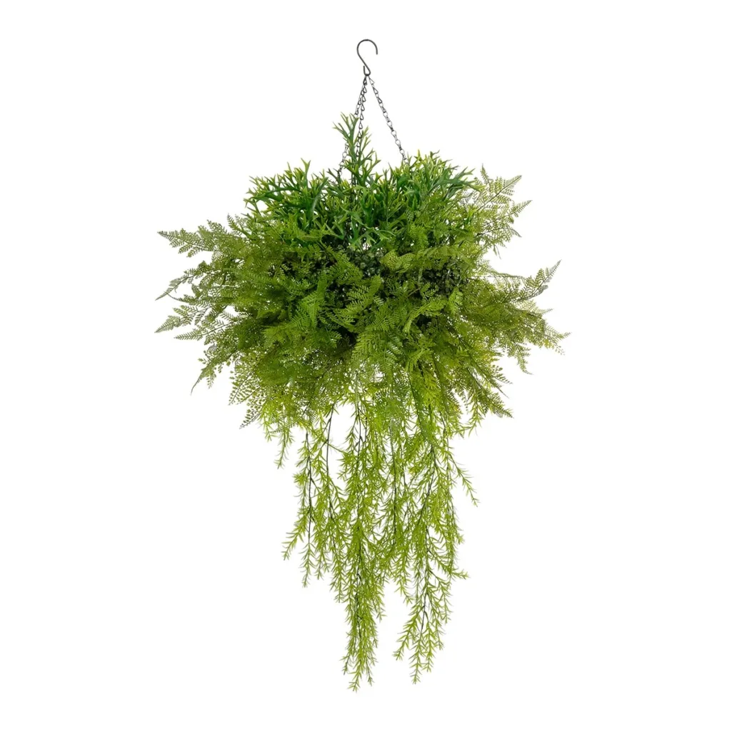 BOUQUET VARIOUS HANGING PLANT 20625 Τεχνητό Κρεμαστό Διακοσμητικό Φυτό Μιξ Μ75 x Π75 x Y100cm