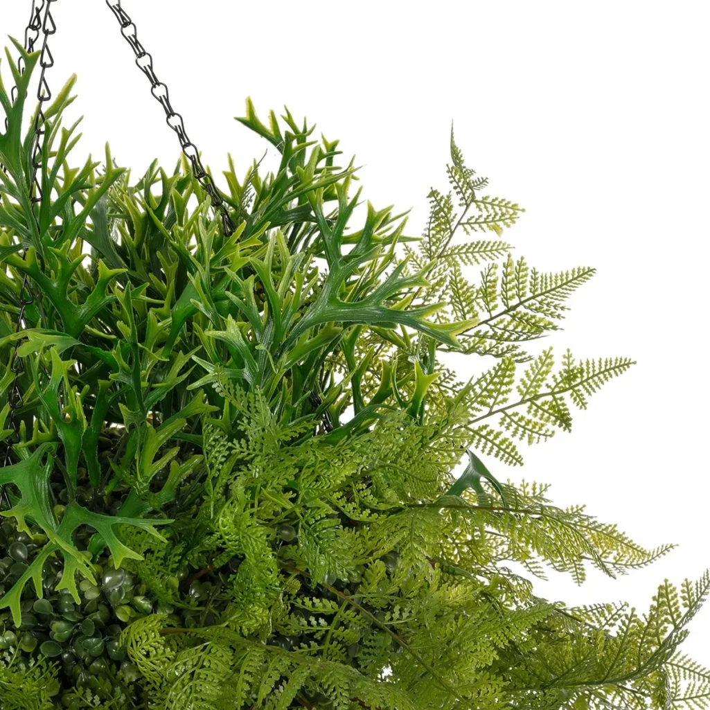 BOUQUET VARIOUS HANGING PLANT 20625 Τεχνητό Κρεμαστό Διακοσμητικό Φυτό Μιξ Μ75 x Π75 x Y100cm